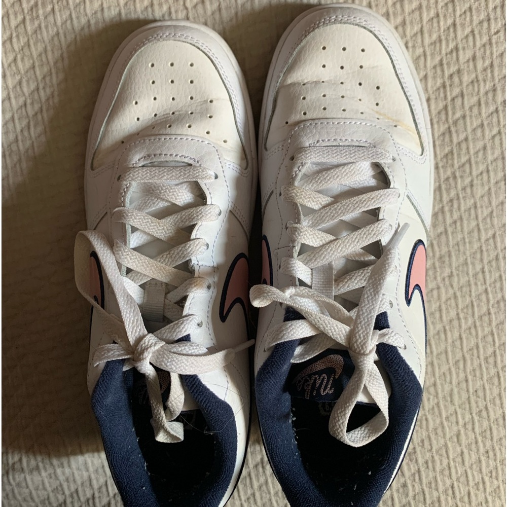 White Nike sneakers
